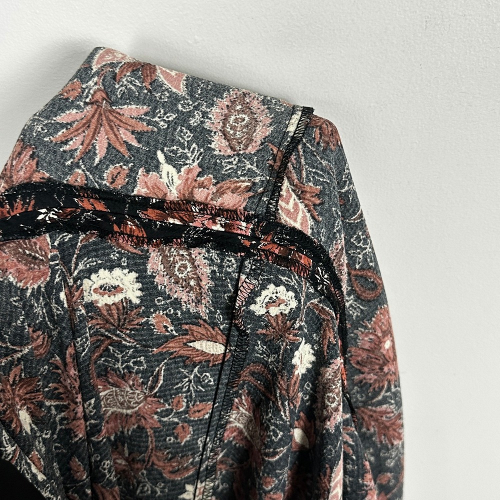 Madewell Dark Floral Wide Leg Jumpsuit Ruffle Womens Size 3X NEW Pampas Blooms - Picture 12 of 16